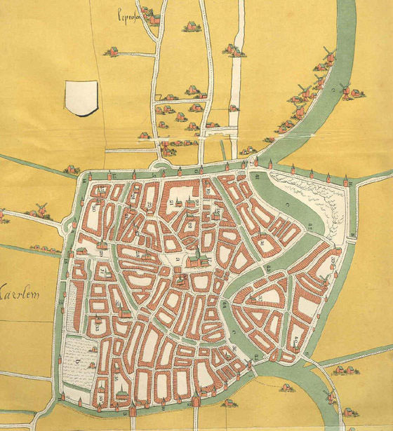 Gran mapa de Haarlem 1