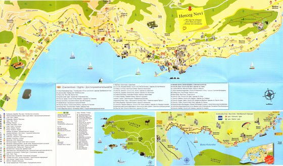 Große Karte von Herceg Novi 1