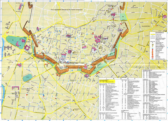 Große Karte von Nicosia 1