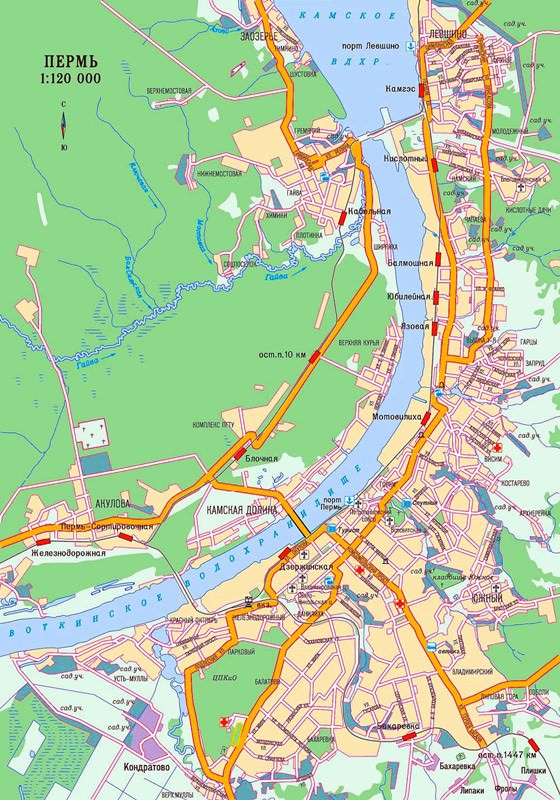Large map of Perm 1