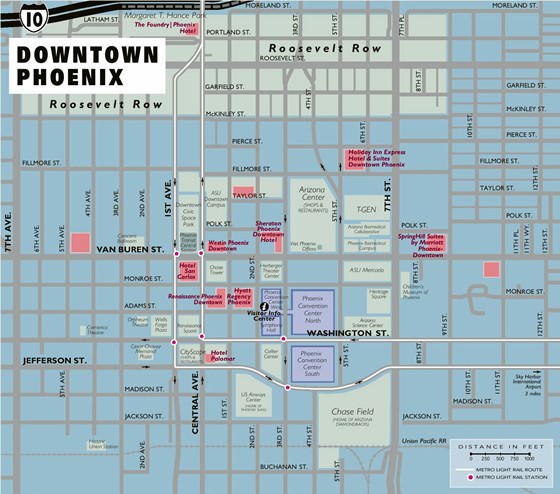 Detailed map of Phoenix 2