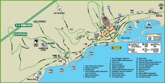 Gran mapa de Sanremo 1