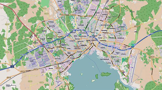 Büyük Haritası: Västerås 1