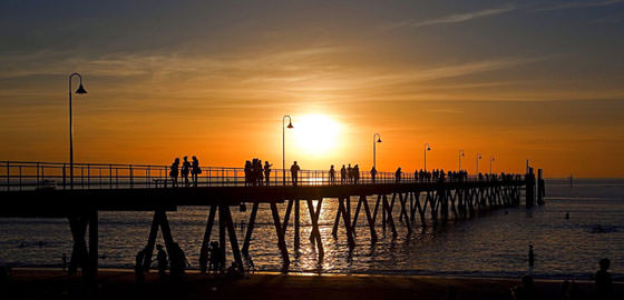 Foto panorámica de Adelaide