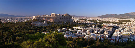 Panorama of Athens