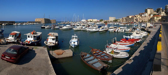 Panorama of Crete