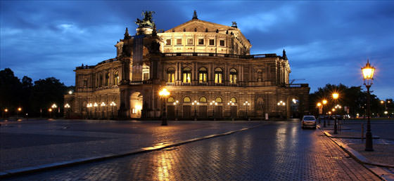 Foto panorámica de Dresde