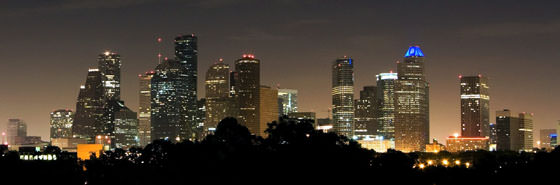 Foto panorámica de Houston