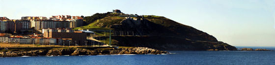 Foto panorámica de La Coruña