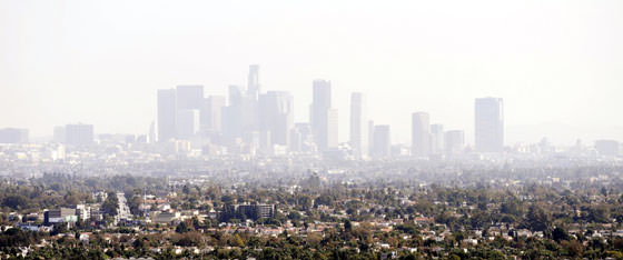 Photo panoramique de Los Angeles