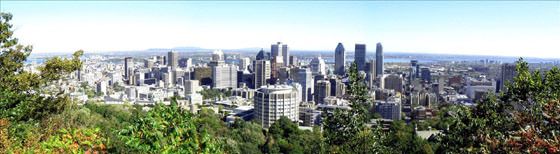 Foto panorámica de Montreal