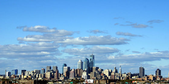 Панорамное фото Филадельфии