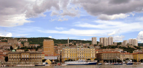 Photo panoramique de Rijeka