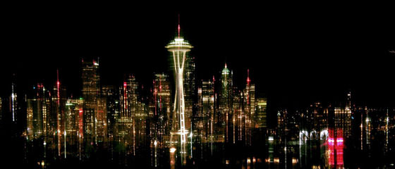 Foto panorámica de Seattle