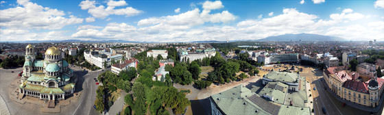 Photo panoramique de Sofia