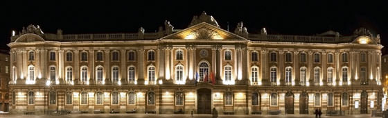 Photo panoramique de Toulouse