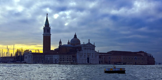 Photo panoramique de Venise