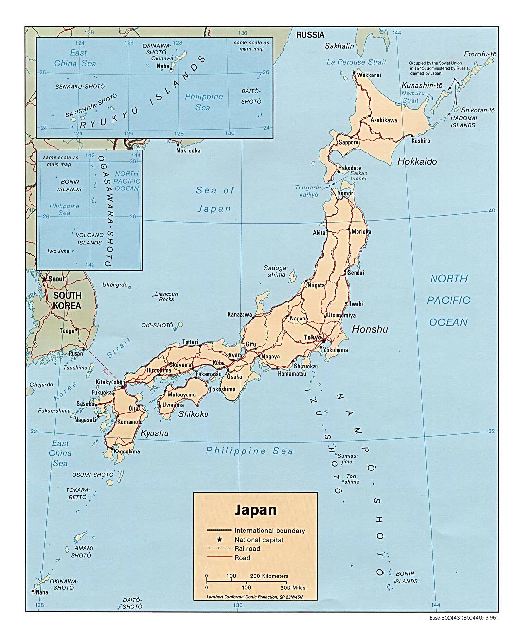 Japan Maps Printable Maps Of Japan For Download