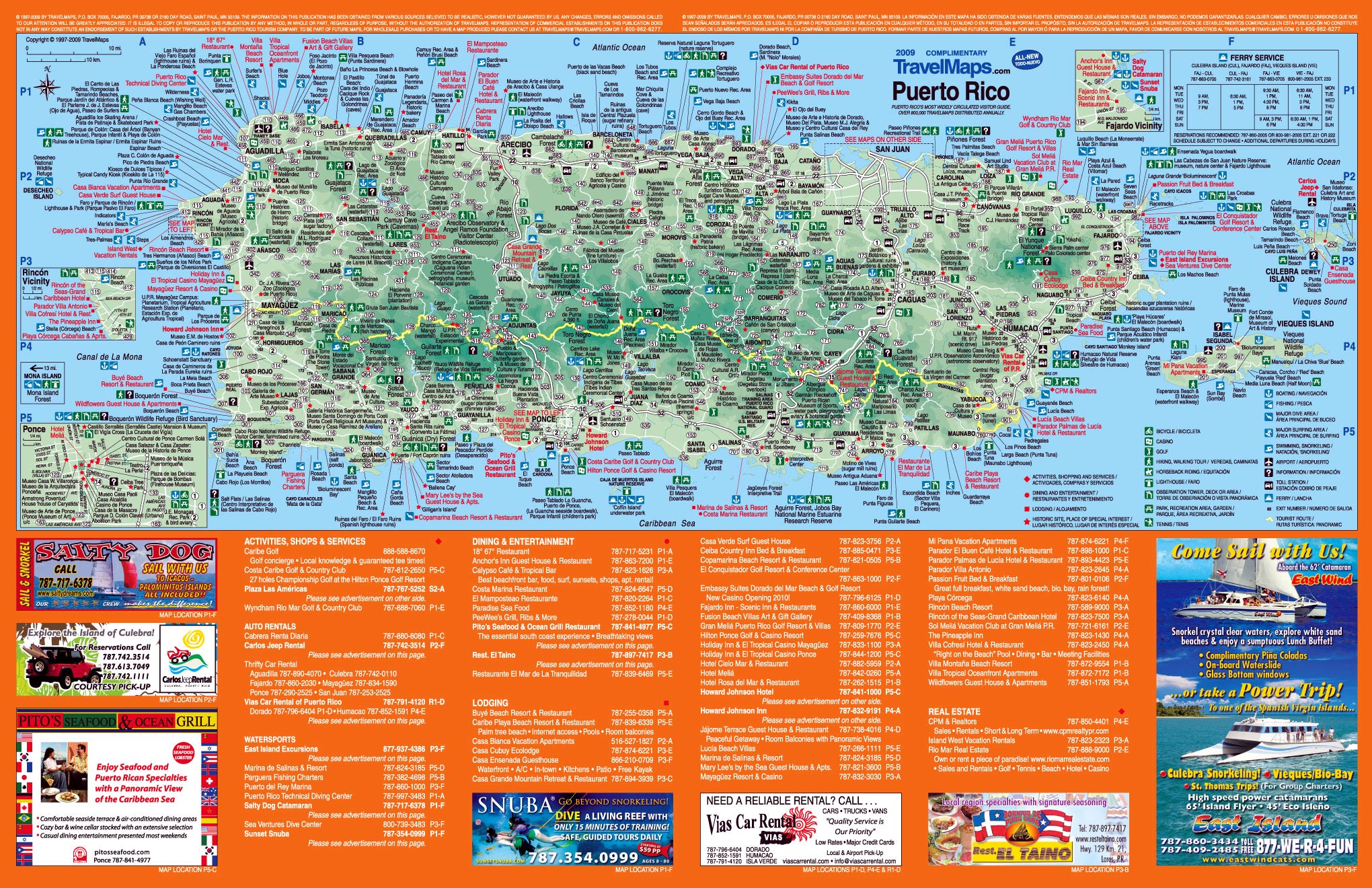 Puerto Rico Maps Printable Maps of Puerto Rico for Download