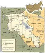 Landkarten von Armenien