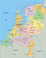 Landkarten von Niederlande