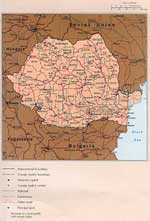 Landkarten von Rumanien