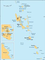 Landkarten von Vanuatu