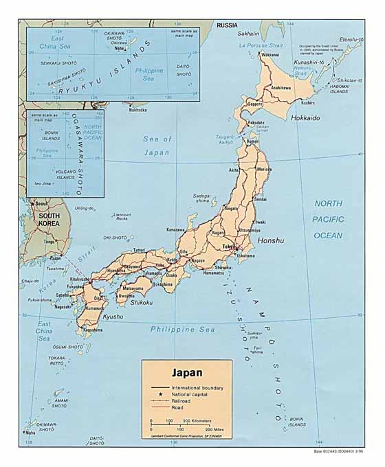 Map  Japan