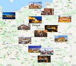 Städtekarte von Polen Städtekarte von Polen