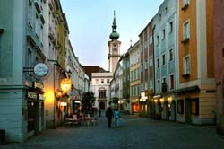 Linz panorama - popular sightseeings in Linz