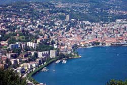 Lugano panorama - popular sightseeings in Lugano