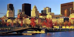 Montreal panorama - popular sightseeings in Montreal