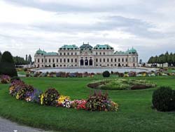 Vienna panorama - popular sightseeings in Vienna