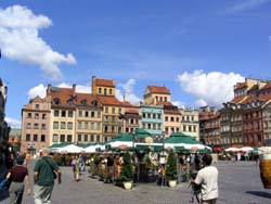 Warsaw panorama - popular sightseeings in Warsaw