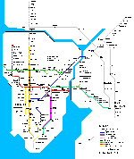 Bombay metro kaart - OrangeSmile.com