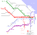 Metrokaart van Buenos Aires