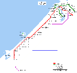 Dubai+metro+map