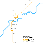 Edmonton metro kaart - OrangeSmile.com