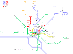 Carte du métro a Hamburg