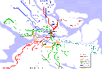 Stockholm metro kaart - OrangeSmile.com