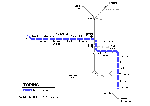 Carte des itinéraires de tram Turin