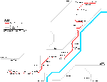 Carte des itinéraires de tram Ulm