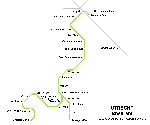 Carte des itinéraires de tram Utrecht