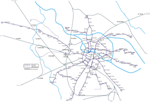 Carte des itinéraires de tram Wroclaw