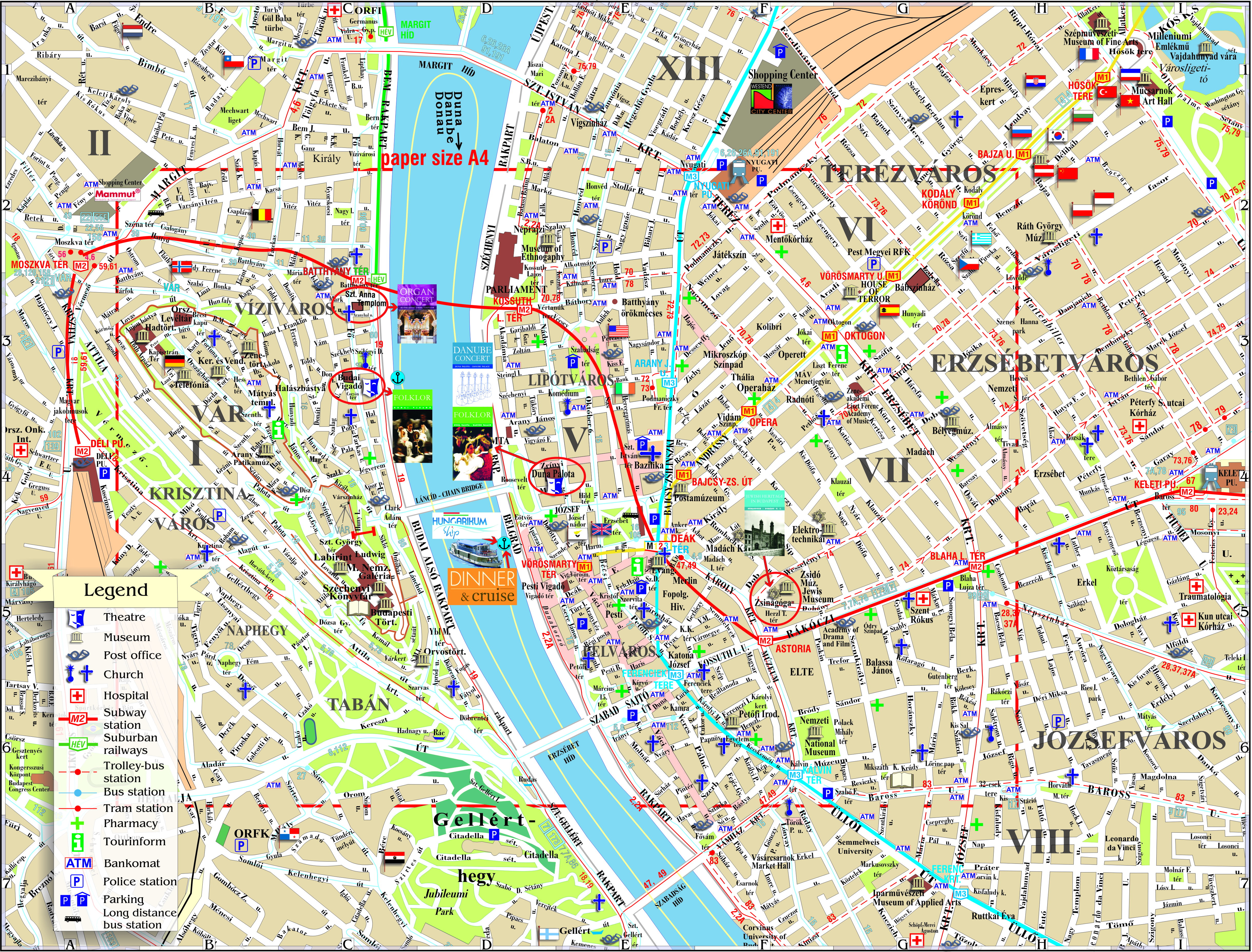 budapest térkép pdf Large Budapest Maps for Free Download and Print | High Resolution  budapest térkép pdf