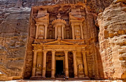 Khazne al-Firaun Tempel, Jordanien