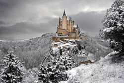 Alcazar Burg, Spanien