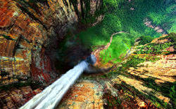 Abngek Wasserfall, Venezuela