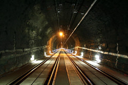 El Tunel Arlberg, Austria