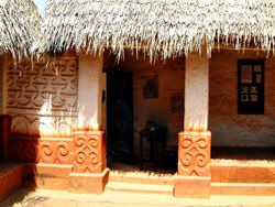 Asanta traditionelle Gebäude, Ghana